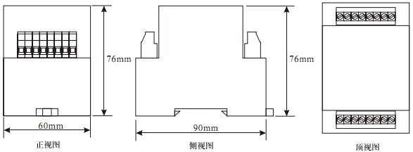 RZF-D產(chǎn)品外形尺寸圖