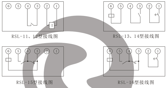 RSL-14產(chǎn)品接線圖