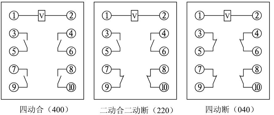 DZ-62/04內(nèi)部接線圖