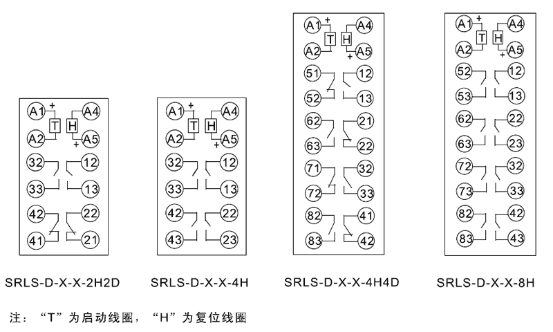 SRLS-D-110-110-2H2D內(nèi)部接線圖