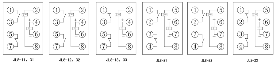 JL8-33內(nèi)部接線圖