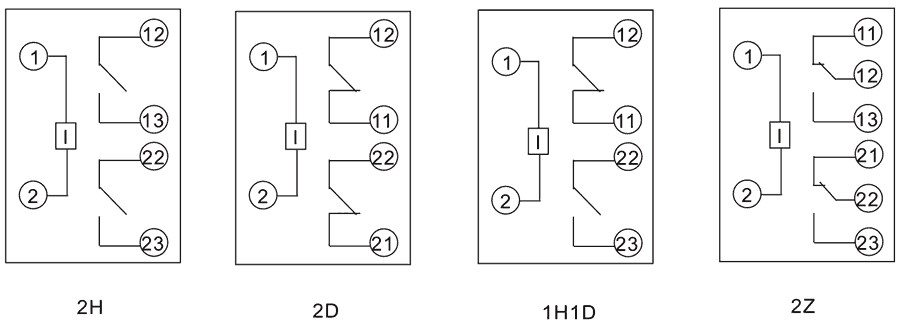 HDLN-1-2Z-1內部接線圖